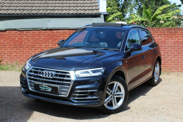 Audi Q5 Tfsi S Line Suv Blue #2