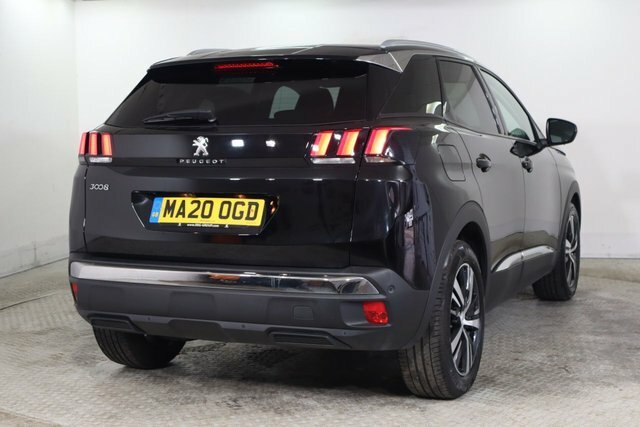 Peugeot 3008 1.2 Puretech Allure Suv Euro 6 MA20OGD Black #4