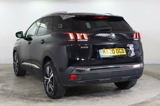 Peugeot 3008 1.2 Puretech Allure Suv Euro 6 MA20OGD Black #6