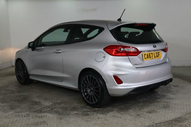 Ford Fiesta 1.0T Ecoboost St-line Hatchback CA67LGF Silver #4