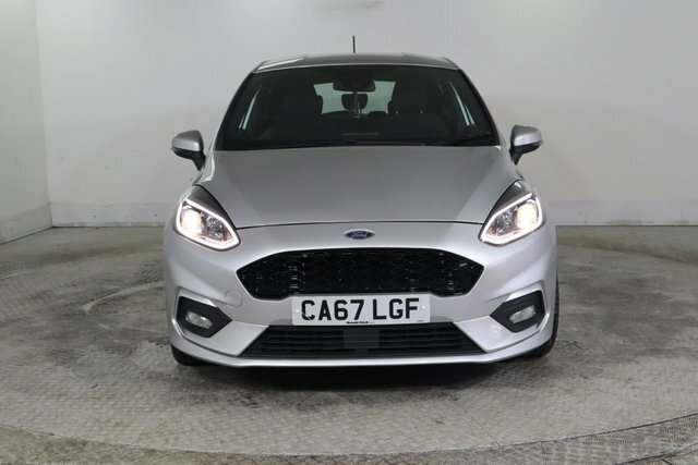 Ford Fiesta 1.0T Ecoboost St-line Hatchback CA67LGF Silver #2