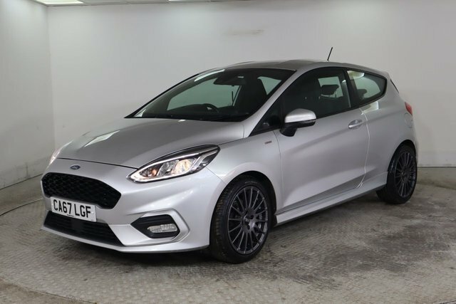 Ford Fiesta 1.0T Ecoboost St-line Hatchback CA67LGF Silver #3