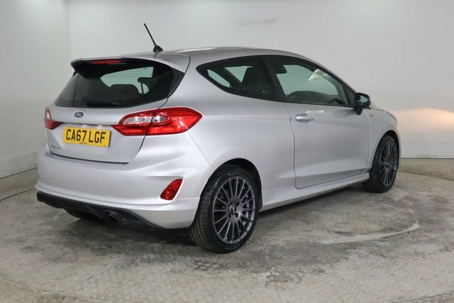 Ford Fiesta 1.0T Ecoboost St-line Hatchback CA67LGF Silver #6