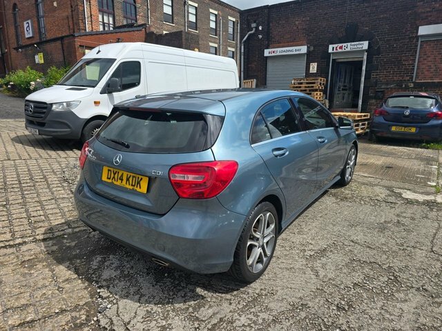 Mercedes-Benz A Class 1.8 A200 Cdi Sport Hatchback 7G-dct Eur Blue #4