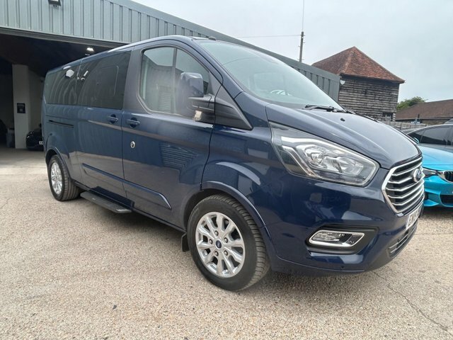 Ford Tourneo Custom 2.0 310 Ecoblue Titanium L2 Euro 6 S S EN19XEC Blue #2