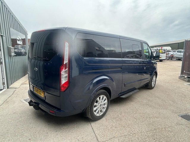 Ford Tourneo Custom 2.0 310 Ecoblue Titanium L2 Euro 6 S S EN19XEC Blue #6