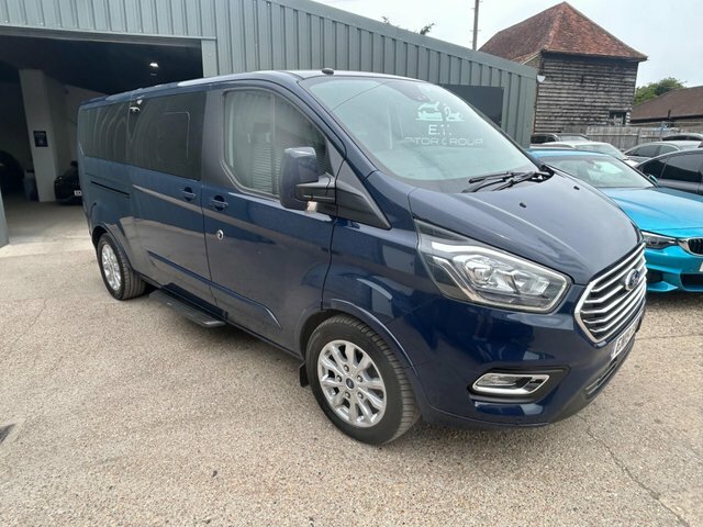 Ford Tourneo Custom 2.0 310 Ecoblue Titanium L2 Euro 6 S S Blue