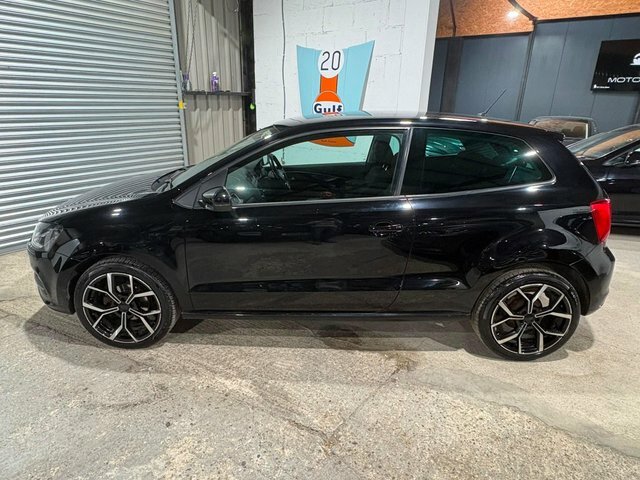 Volkswagen Polo 1.0 Bluemotion Tech Match Edition Euro 6 S S A23SHP Black #3