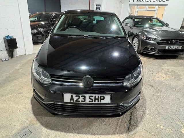 Volkswagen Polo 1.0 Bluemotion Tech Match Edition Euro 6 S S A23SHP Black #2
