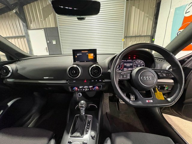 Audi A3 S3 Tfsi Quattro Black Edition S Tronic 2018 Black #9