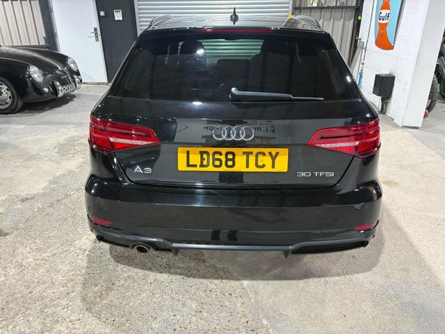 Audi A3 1.0 Tfsi 30 Black Edition Sportback S Tronic Euro Black #6