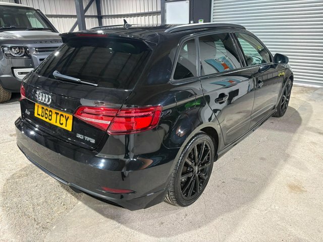 Audi A3 S3 Tfsi Quattro Black Edition S Tronic 2018 Black #8