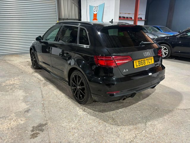 Audi A3 1.0 Tfsi 30 Black Edition Sportback S Tronic Euro Black #4