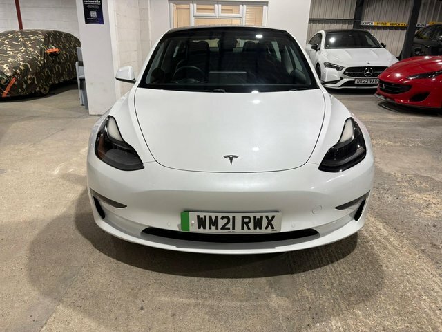 Tesla Model 3 Dual Motor Long Range 4Wde White #3