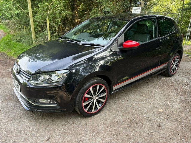 Volkswagen Polo 1.2 Tsi Bluemotion Tech Beats Euro 6 S S RF66GBV Black #4