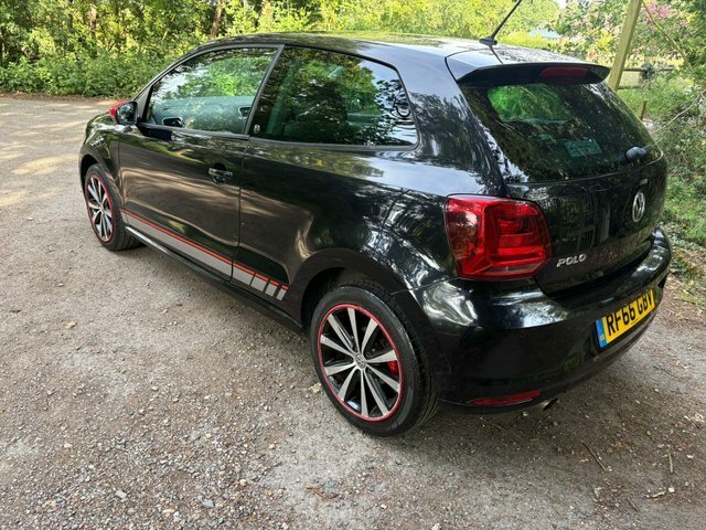 Volkswagen Polo 1.2 Tsi Bluemotion Tech Beats Euro 6 S S RF66GBV Black #6
