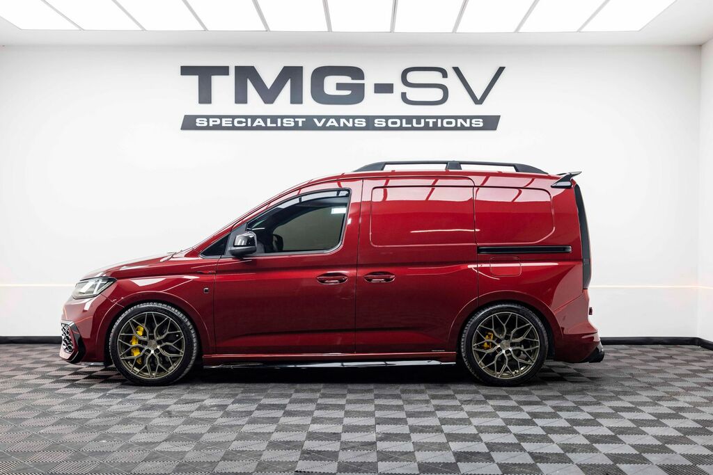 Volkswagen Caddy 2.0 Tdi Caddy Commerce Pro Panel Van Ds Red #3