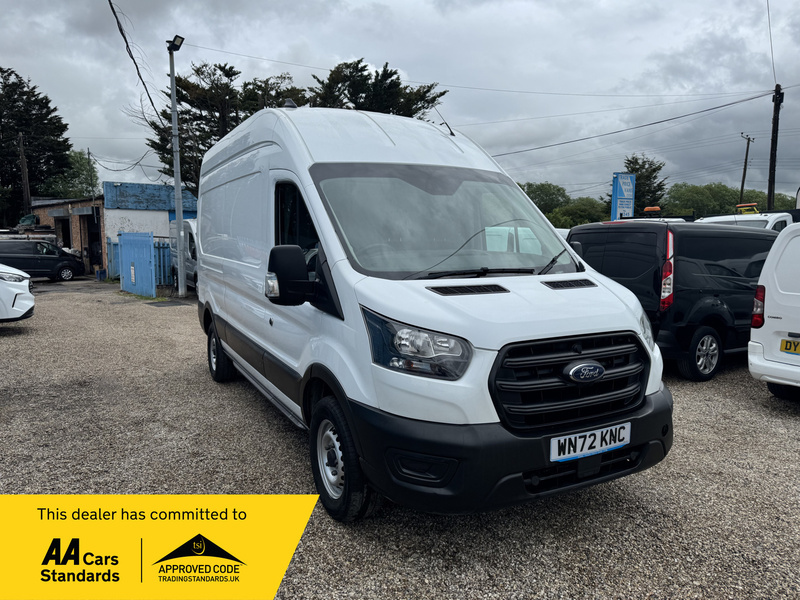 Ford Transit Custom 350 Leader P V WN72KNC White
