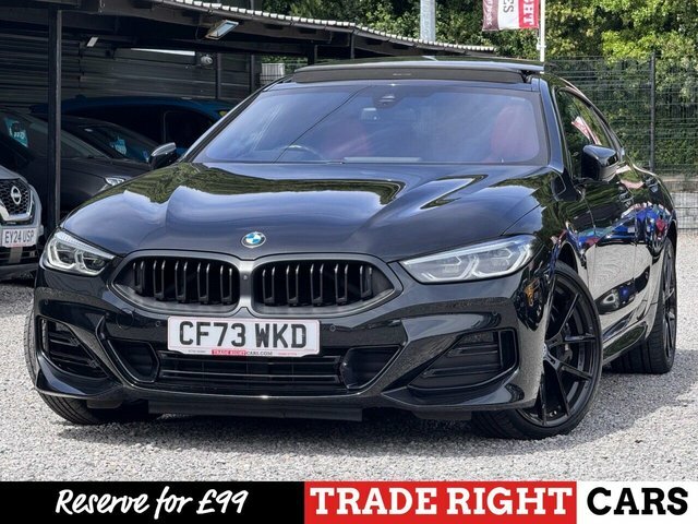 BMW 8 Series Gran Coupe 840I 3.0 M-sport Pan Roof - 7K Extras Black