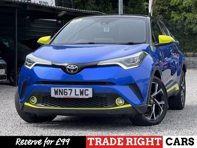 Toyota C-Hr 1.2 Vvt-i Dynamic Nav - Low Mileage Blue