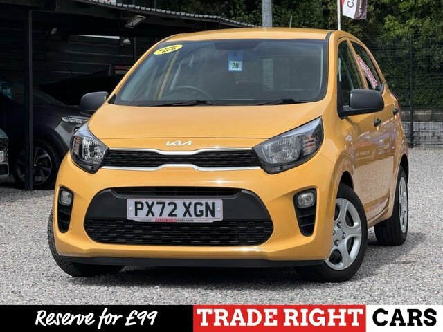 Kia Picanto 1.0 Dpi One - Low Mileage Yellow
