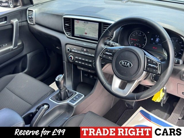 Kia Sportage 1.6 Gdi 2 Gpf Nav - One Owner LM21SMV Black #2