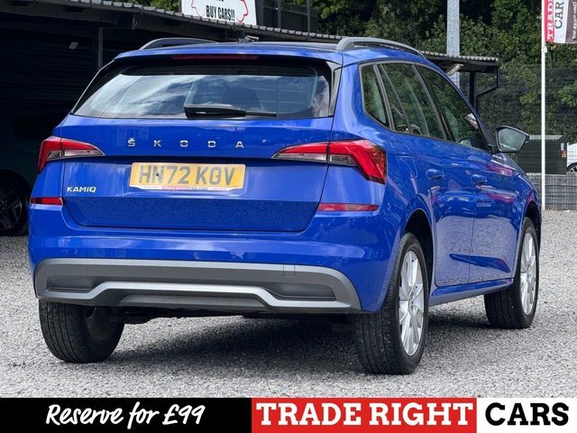 Skoda Kamiq 1.0 Tsi Se - One Owner HN72KOV Blue #3