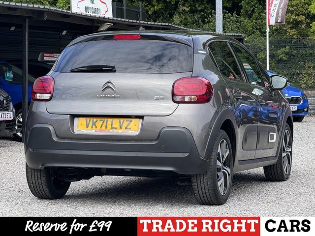 Citroen C3 1.2 Puretech Shine Plus - Low Mileage VK71LVZ Grey #3