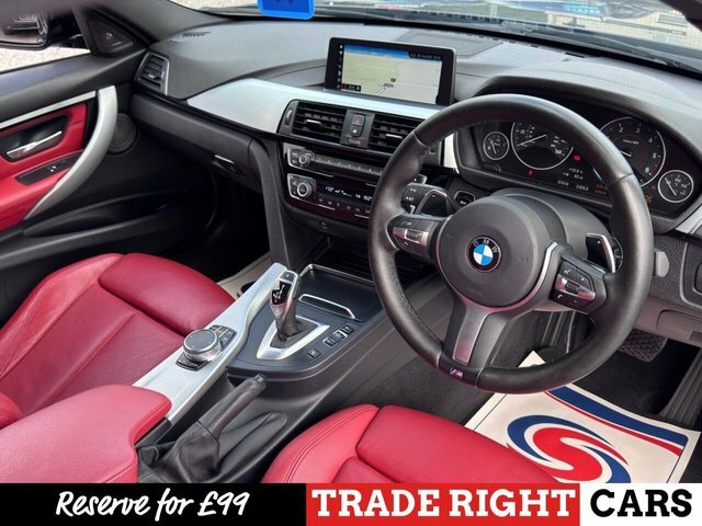 BMW 3 Series 330D 3.0 M-sport Shadow Edition Nav - 4K Ext YJ67ZSU Red #2