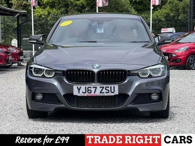 BMW 3 Series 330D 3.0 M-sport Shadow Edition Nav - 4K Ext YJ67ZSU Red #5