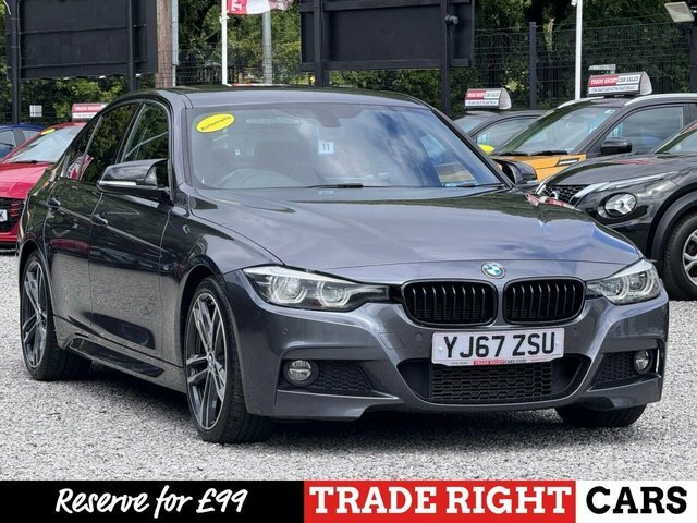 BMW 3 Series 330D 3.0 M-sport Shadow Edition Nav - 4K Ext YJ67ZSU Red #6