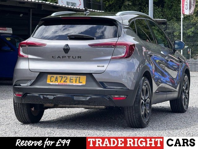 Renault Captur 1.6 E-tech Rive Gauche Se Hybrid - One Owner Grey #3