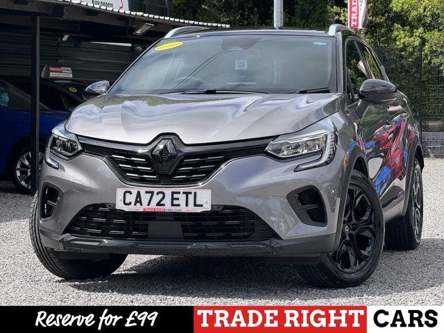 Renault Captur 1.6 E-tech Rive Gauche Se Hybrid - One Owner Grey