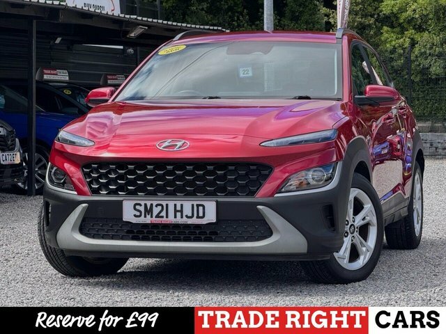 Hyundai Kona 1.0 T-gdi Mhev Se Connect - Low Mileage Red