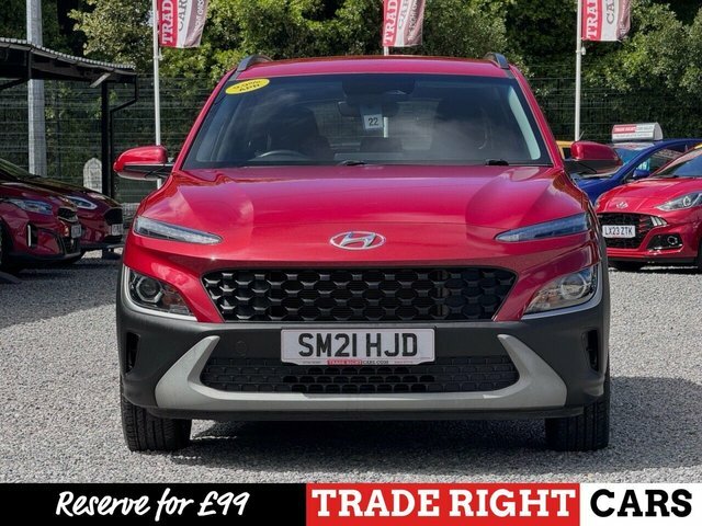 Hyundai Kona 1.0 T-gdi Mhev Se Connect - Low Mileage SM21HJD Red #5