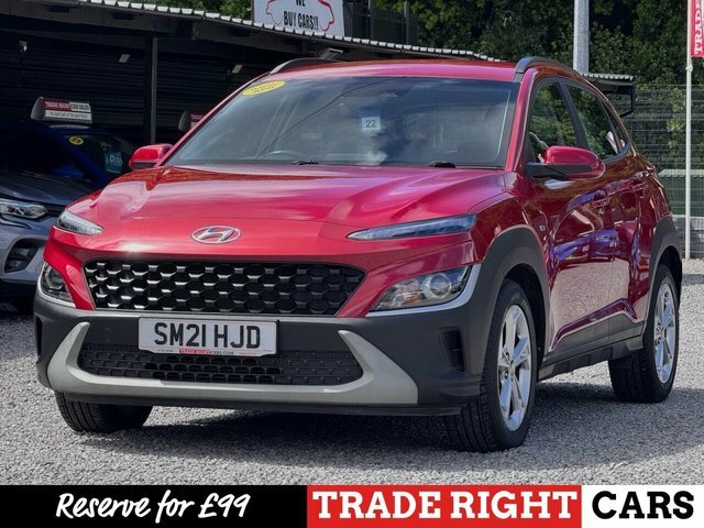Hyundai Kona 1.0 T-gdi Mhev Se Connect - Low Mileage SM21HJD Red #4