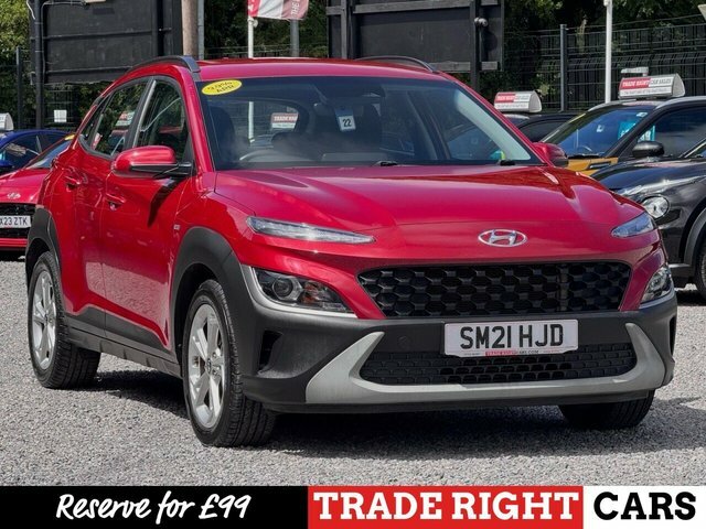 Hyundai Kona 1.0 T-gdi Mhev Se Connect - Low Mileage SM21HJD Red #6