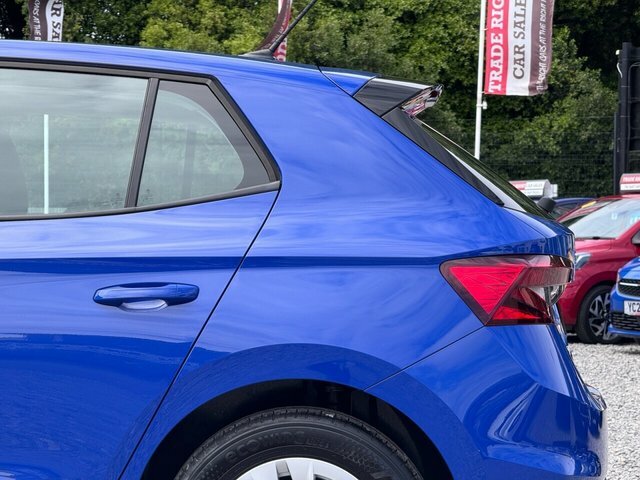 Skoda Fabia 2022 Skoda Fabia S 3500 Miles Blue #29