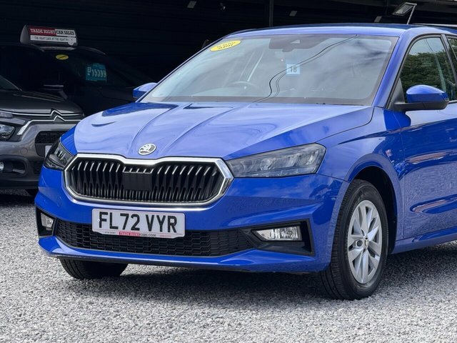 Skoda Fabia 2022 Skoda Fabia S 3500 Miles Blue #10