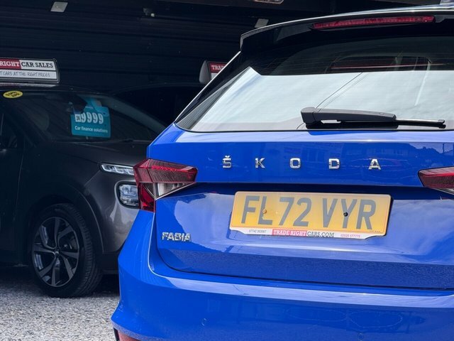 Skoda Fabia 2022 Skoda Fabia S 3500 Miles Blue #21