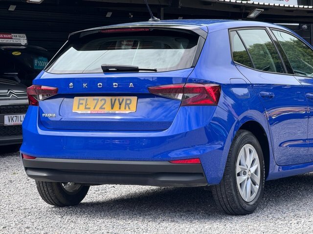 Skoda Fabia 2022 Skoda Fabia S 3500 Miles Blue #19