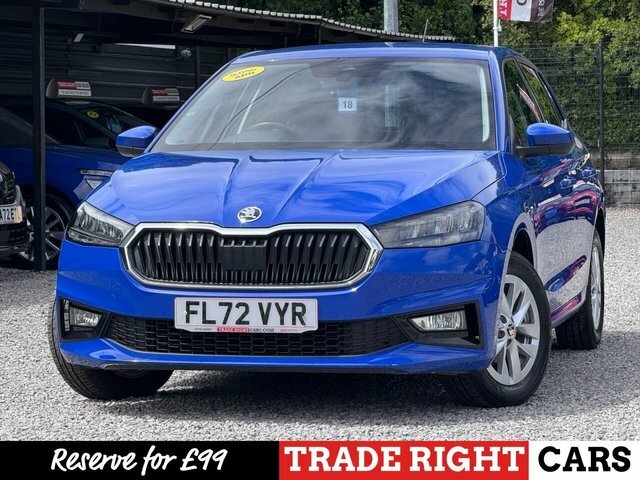 Skoda Fabia 1.0 Mpi Se Comfort - One Owner Blue