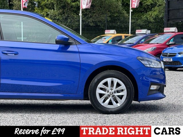 Skoda Fabia 2022 Skoda Fabia S 3500 Miles Blue #31