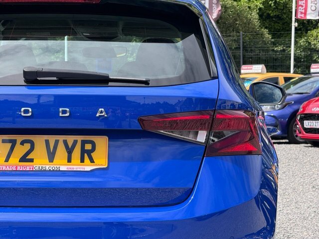 Skoda Fabia 2022 Skoda Fabia S 3500 Miles Blue #18