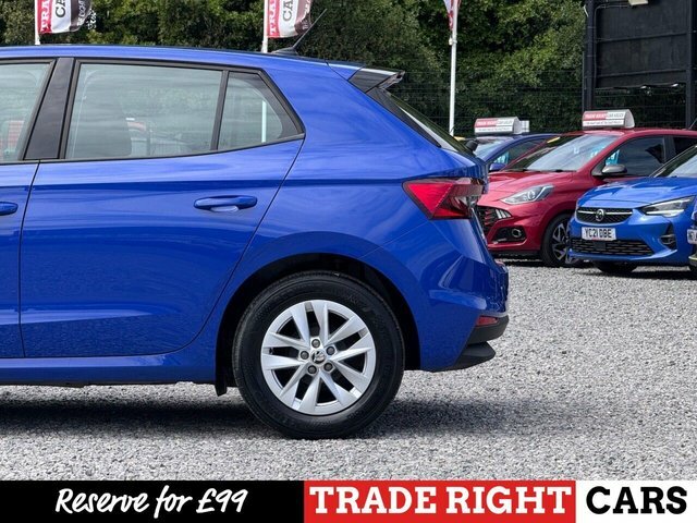 Skoda Fabia 2022 Skoda Fabia S 3500 Miles Blue #26