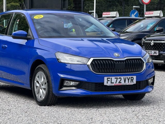 Skoda Fabia 2022 Skoda Fabia S 3500 Miles Blue #8
