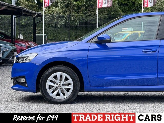 Skoda Fabia 2022 Skoda Fabia S 3500 Miles Blue #25