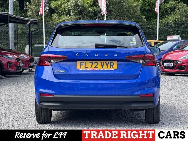Skoda Fabia 2022 Skoda Fabia S 3500 Miles Blue #14