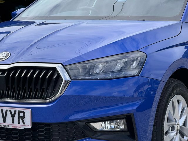 Skoda Fabia 2022 Skoda Fabia S 3500 Miles Blue #11