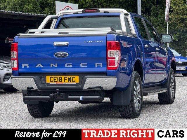 Ford Ranger 2.2 Tdci Limited Super Pickup Extended Cab 4Wd Blue #3